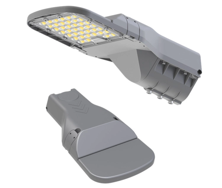 100W IP66 High Lumen Outdoor Lighting Fixtures LED Road Lights for Bus Stop