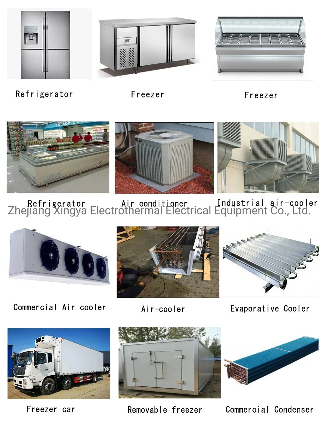 Customized/OEM Stainless Steel Defroster for Air-Cooler